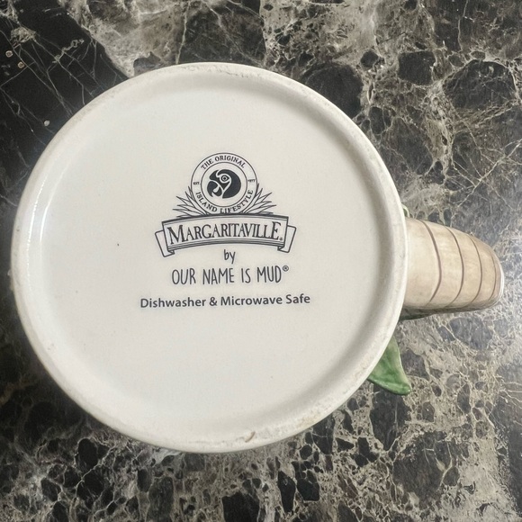 Jimmy Buffets Margaritaville It's Five O'Clock Somewhere Mug Our Name Is Mud - Picture 4 of 5